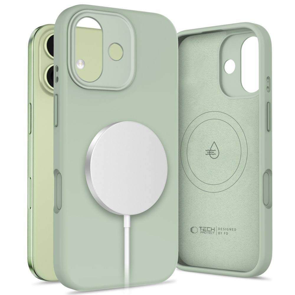 Tech-Protect Uniq MagSafe-hylster til iPhone 17 - grønt
