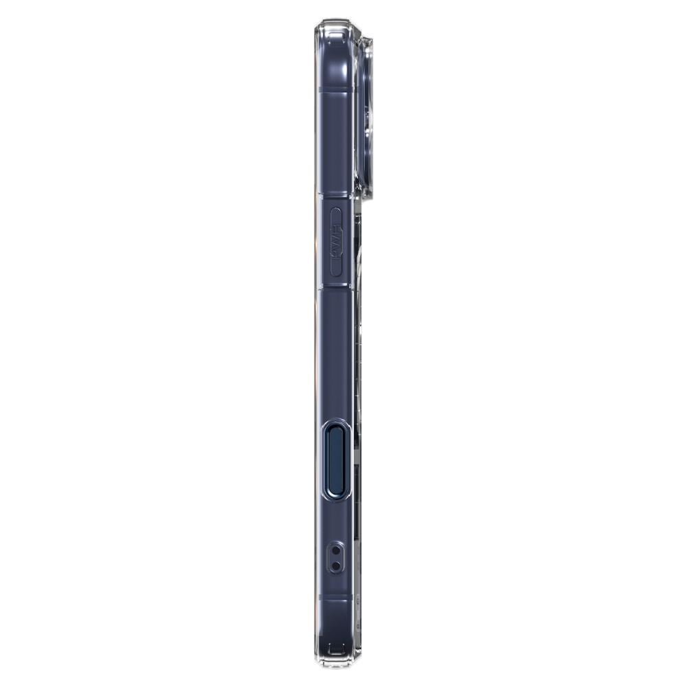 Spigen Thin Fit MagSafe Case for iPhone 17 Pro - Clear Navy Blue