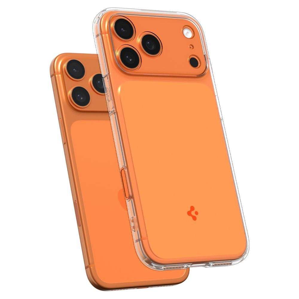 Spigen Thin Fit MagSafe Case for iPhone 17 Pro - Transparent Orange