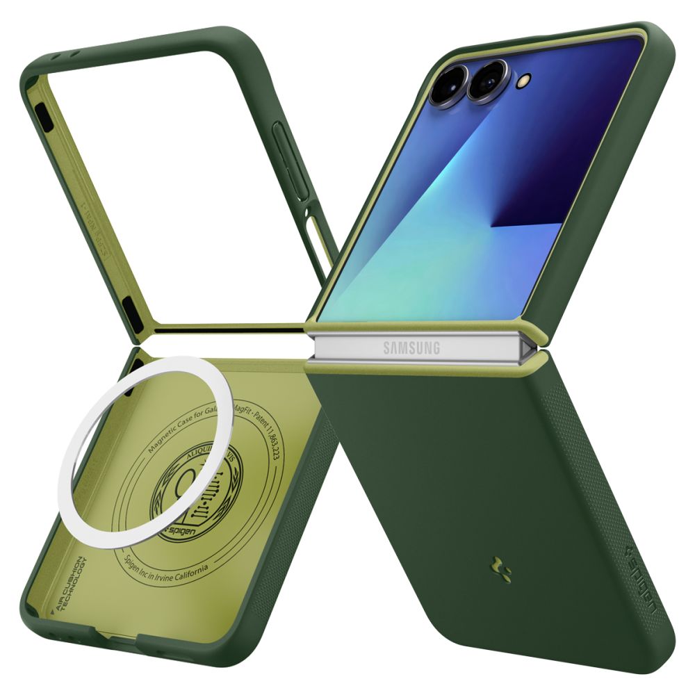 Spigen Nano Pop MagSafe Case for Samsung Galaxy Z Flip 7 - Green