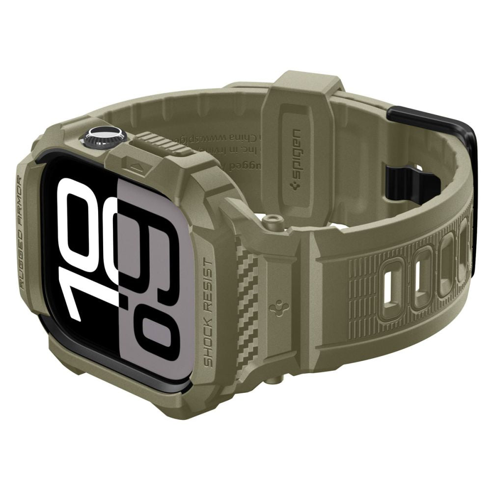 Spigen Rugged Armor Pro Strap for Apple Watch 46mm - Green