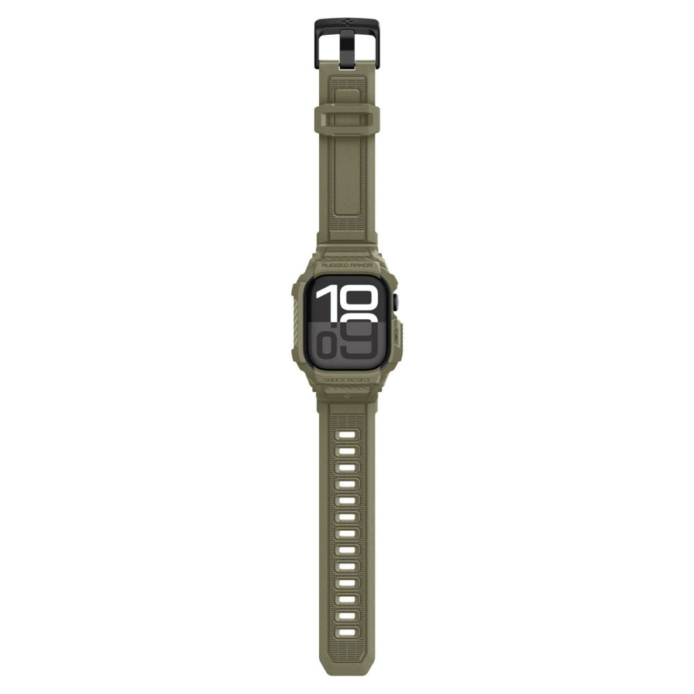Spigen Rugged Armor Pro Strap for Apple Watch 46mm - Green