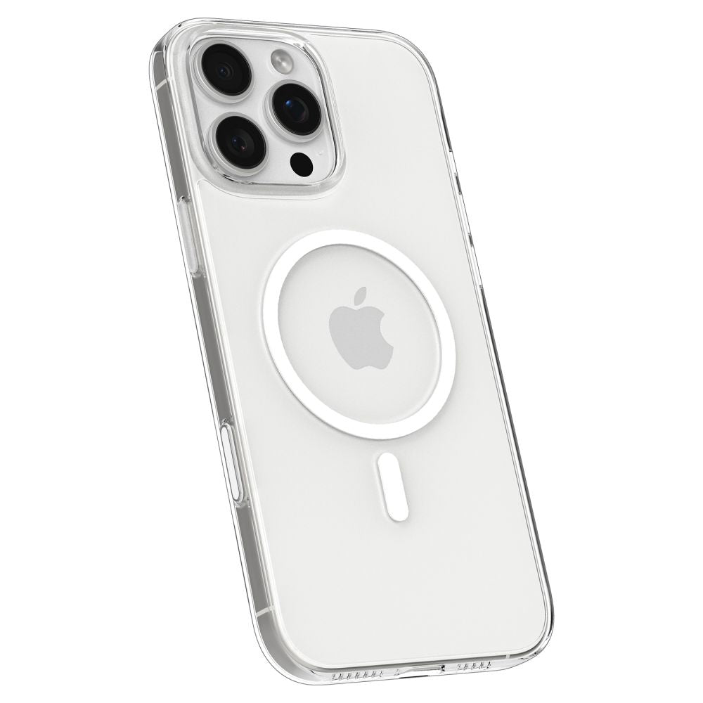 Spigen Thin Fit MagSafe Case for iPhone 16 Pro Max - Clear and White