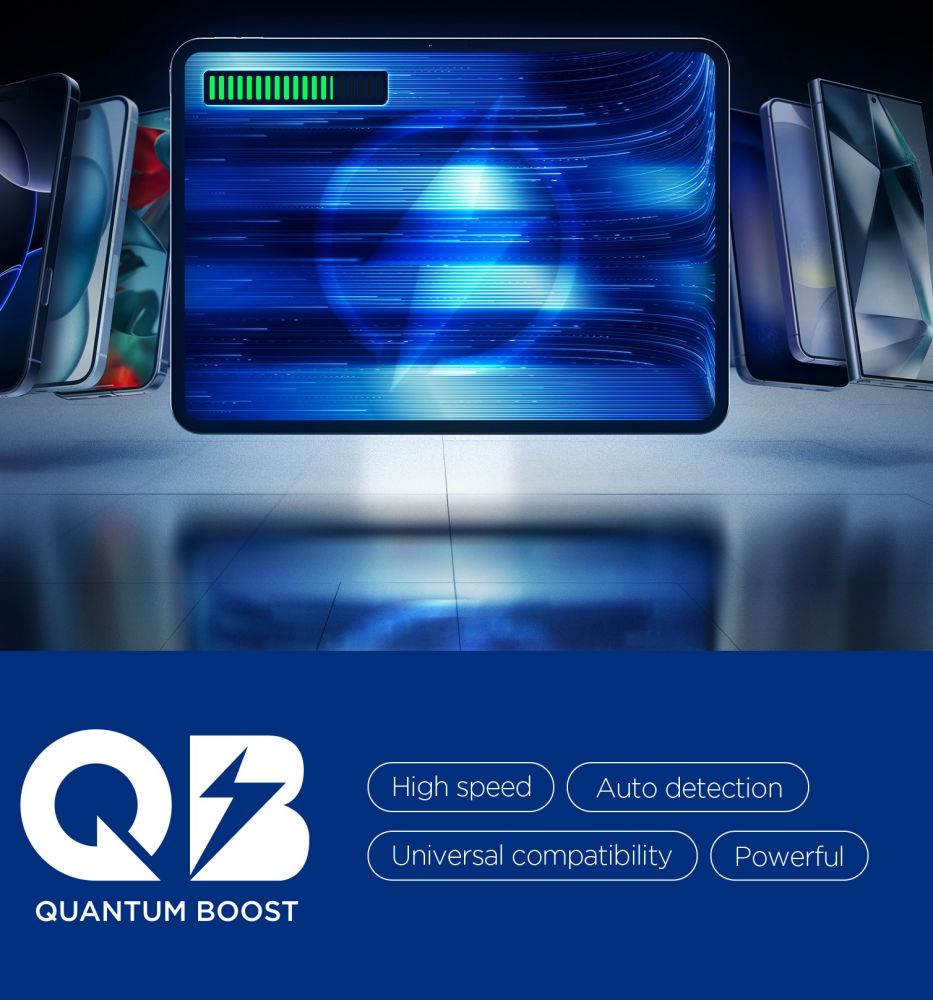 Spigen Essential EE472EU 2-port USC-C 47W wall charger - white