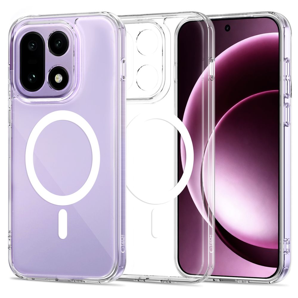 Tech-Protect Flexair Hybrid MagSafe Case til OnePlus 15 - Gennemsigtig