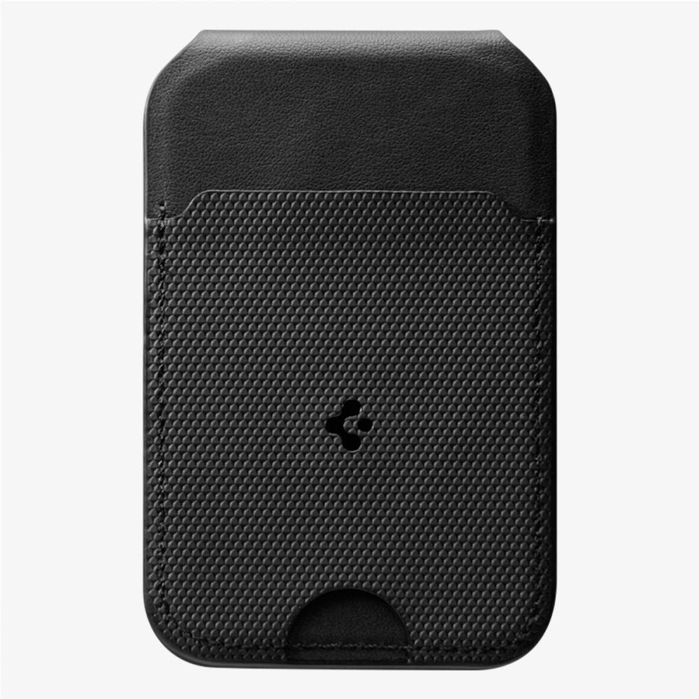 Spigen Slim Fold Tripod Wallet S314-2 MagSafe Magnetisk Telefonkasse - sort