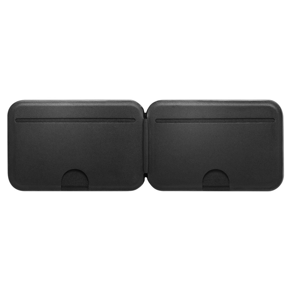 Spigen Slim Fold Tripod Wallet S314-2 MagSafe Magnetisk Telefonkasse - sort