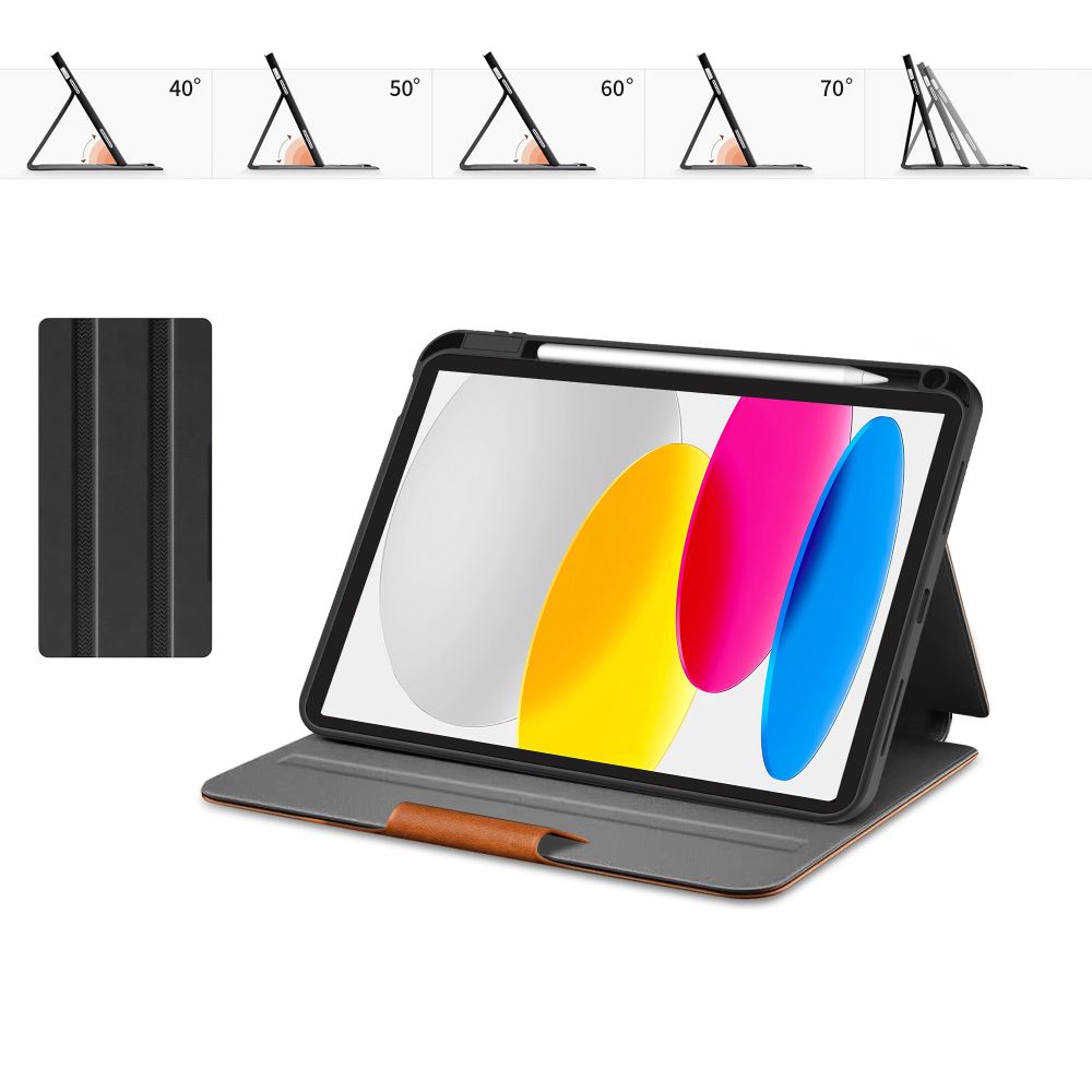 Tech-Protect Fleece Case til iPad 10.9 10 / 2022 / 11 11 / 2025 - Brunt