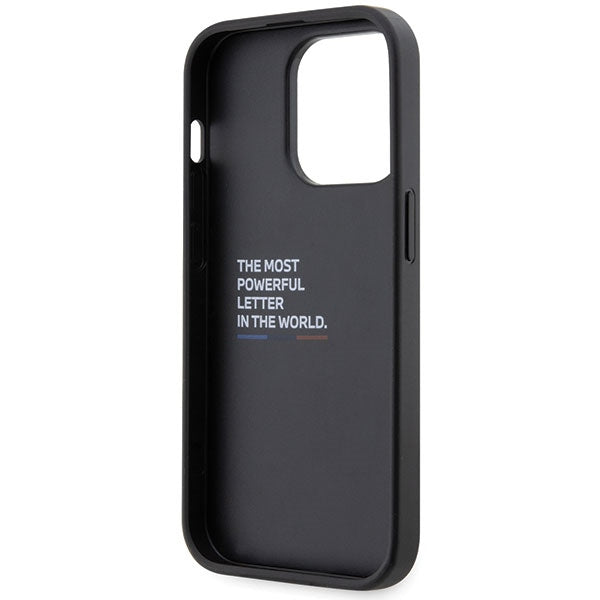 BMW Grip Stand Hot Stamp iPhone 14 Pro Case - sort