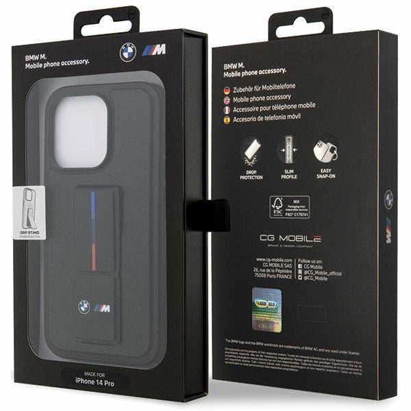 BMW Grip Stand Hot Stamp iPhone 14 Pro Case - sort
