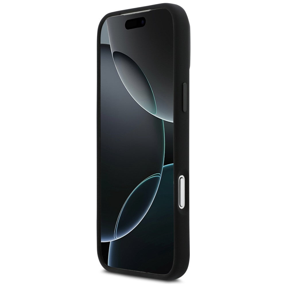 BMW M Silicon Horizontal Line MagSafe Case for iPhone 17 Pro Max - Black