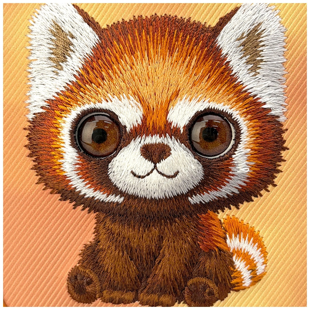 Nimmy Big Eyed Pet 2.0 Raccoon case for iPhone 17 Pro Max - orange
