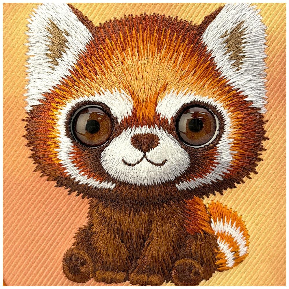 Nimmy Big Eyed Pet 2.0 Raccoon case for iPhone 17 Pro - orange
