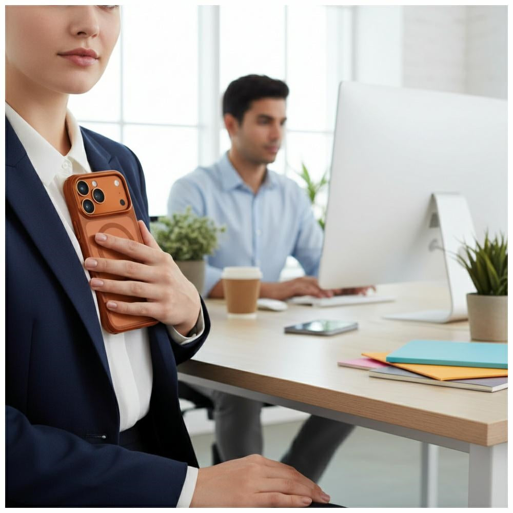 Uniq Veren iPhone 17 Pro Magclick Charging Case - Orange