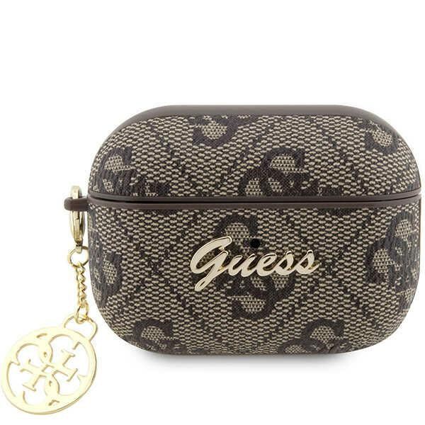 Guess 4G Charm Collection Case for AirPods Pro / Pro 2 (2022/2023) - Brown