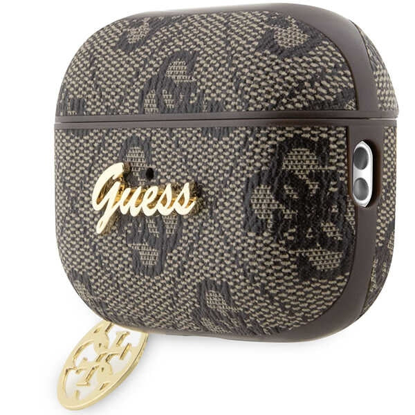 Guess 4G Charm Collection Case for AirPods Pro / Pro 2 (2022/2023) - Brown