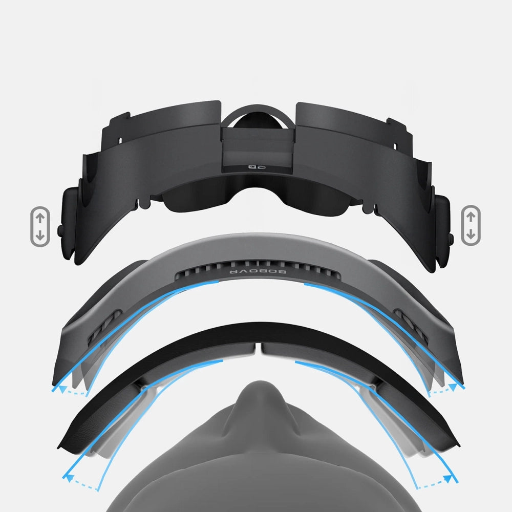 BoboVR F3 Face Interface for Meta Quest 3 - Black