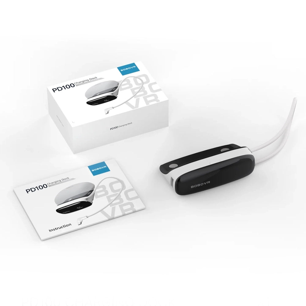 B100 BoboVR PD100 Batteriopladningsdock - hvid