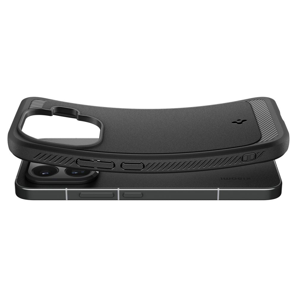 Spigen Rugged Armor Case til Xiaomi 15T Pro - sort