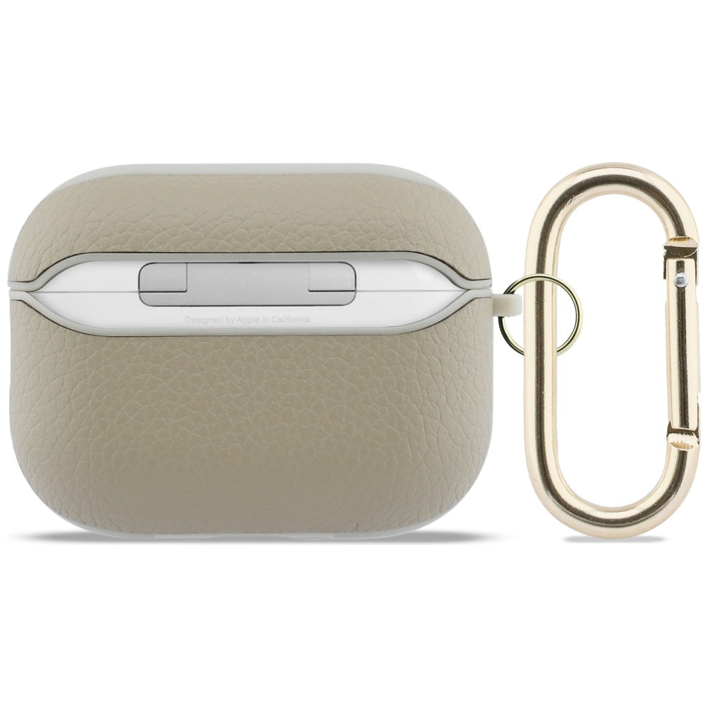 Guess Grained Classic Logo Hook-kasse til AirPods Pro 3 - guld