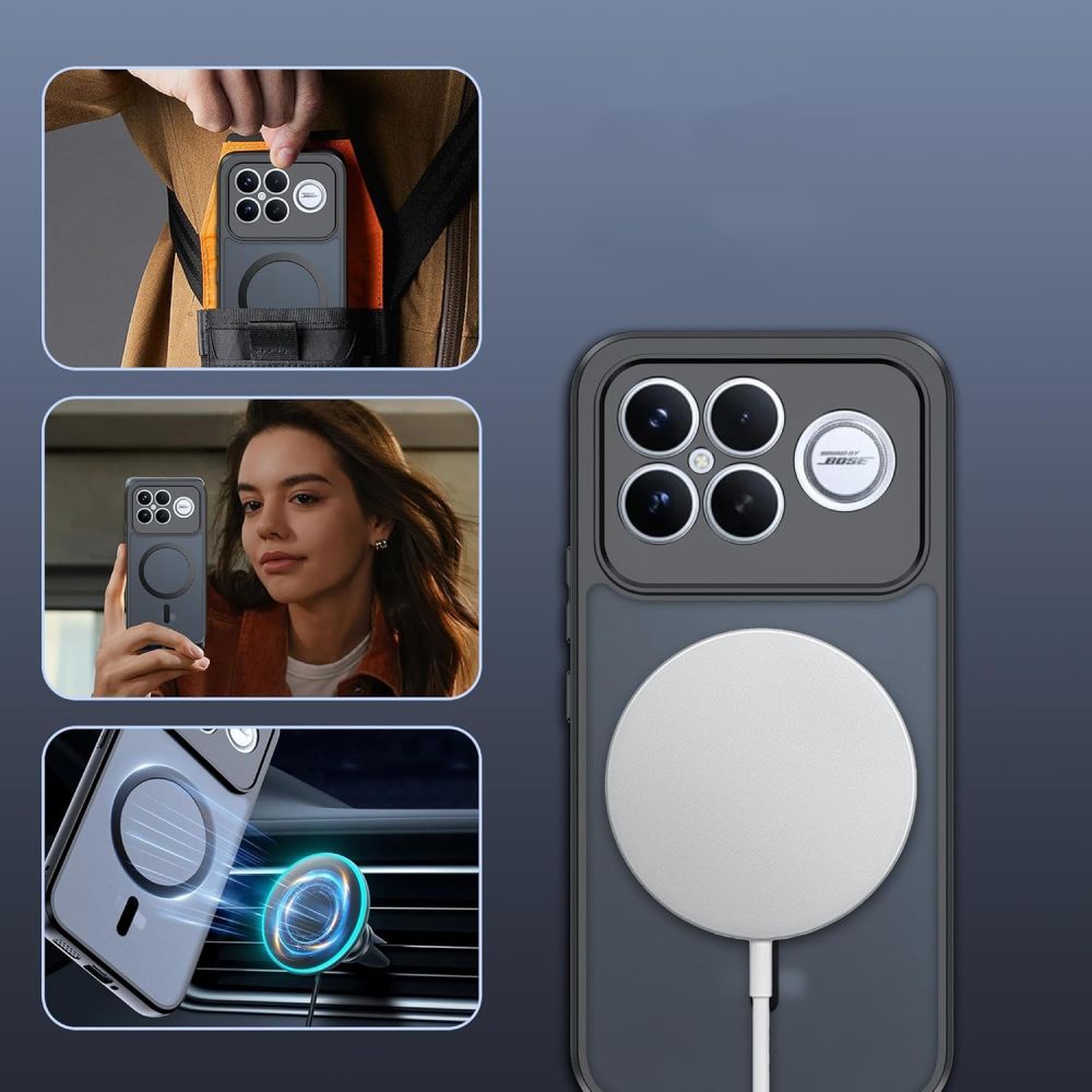 Tech-Protect MagMat MagSafe-hylster til Xiaomi Poco F8 Ultra - sort