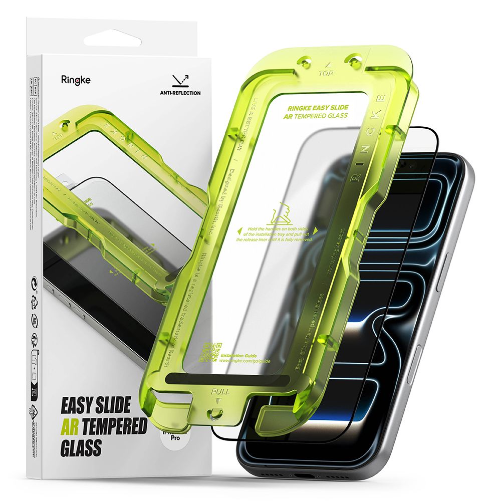Ringke Easy Slide Anti Reflective Tempered Glass for iPhone 17 Pro