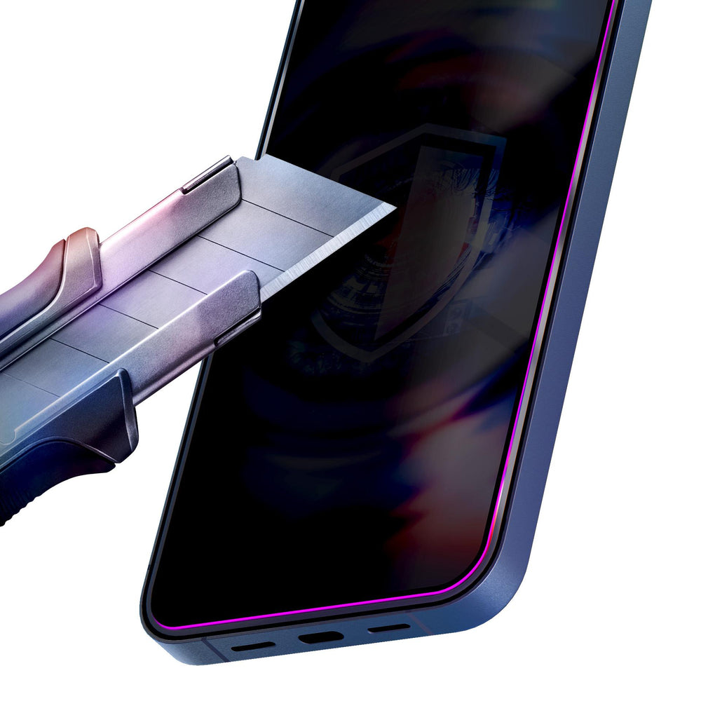 9H hærdet glas med 3mk HardGlass Max Privacy filter til Samsung Galaxy S26