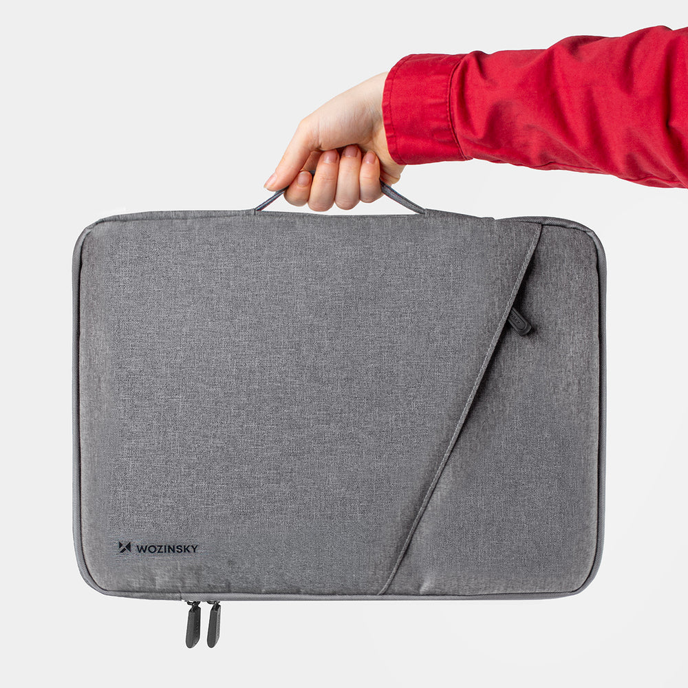 Wozinsky WTNP-15G 15.6" Laptop Bag with Retractable Handle - Gray