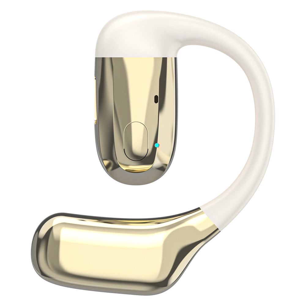 Dudao U4Pro Bluetooth universel over-ear headset til begge ører - beige og guld