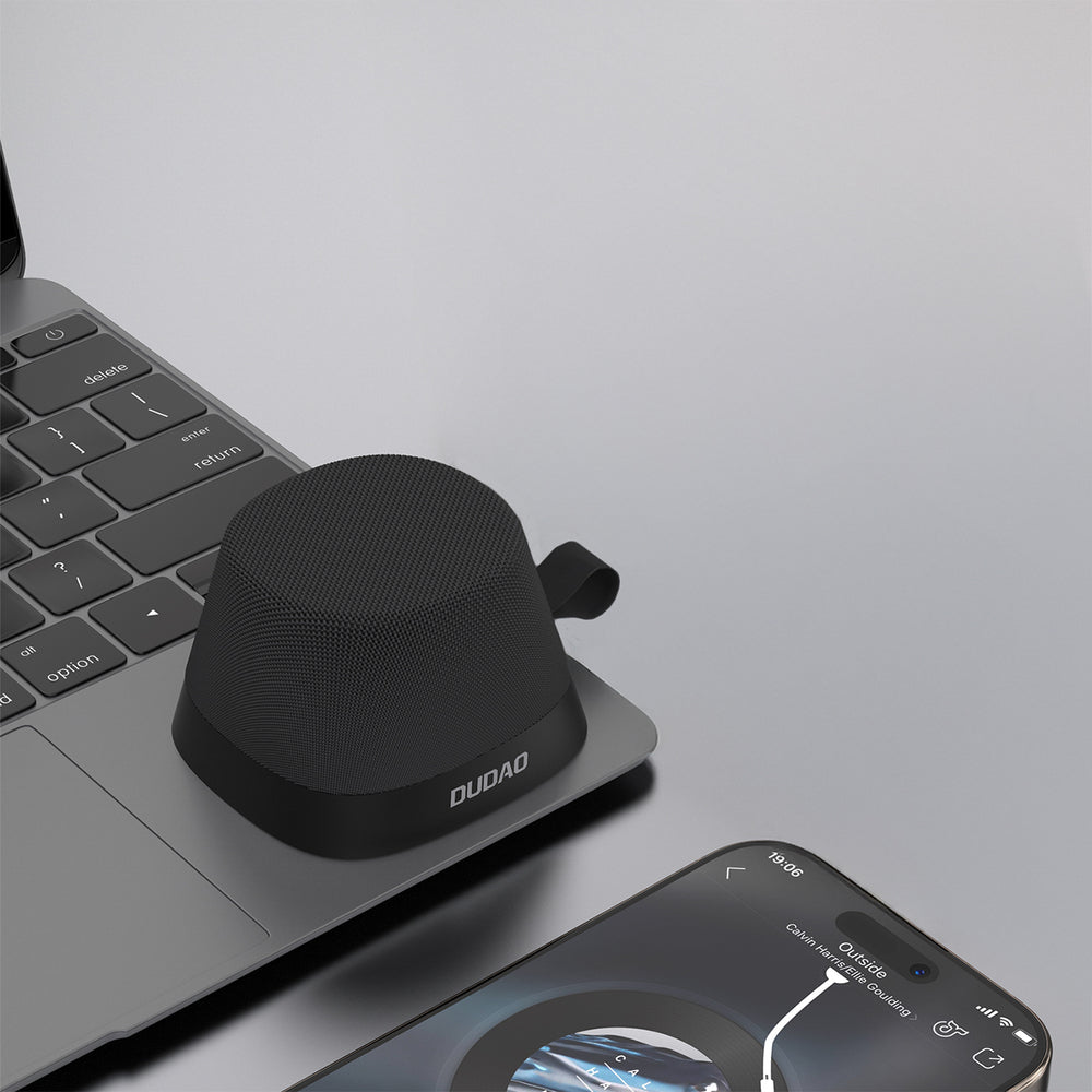 Dudao Y20 Wireless Speaker with Magnetic Mount Bluetooth 5.3 - Black