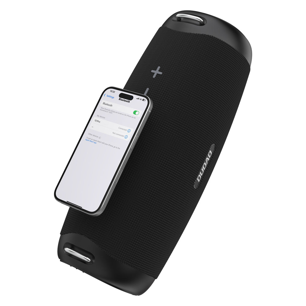 Dudao Y21Pro Wireless Speaker with RGB Backlight Bluetooth 5.3 - Black