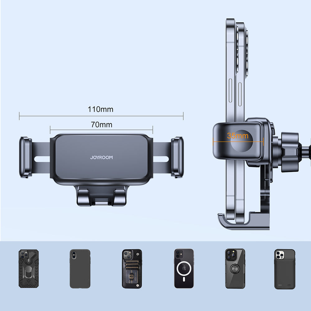 Joyroom JR-ZS283 Biltelefonholder til luftventilation - sort