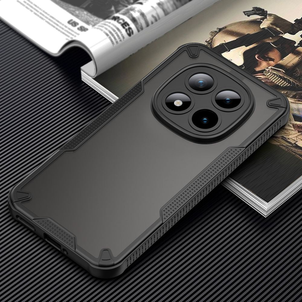 Tech-Protect Rugged Shield Case til Xiaomi Poco M8 Pro / Xiaomi Redmi Note 15 Pro+ 5G - sort