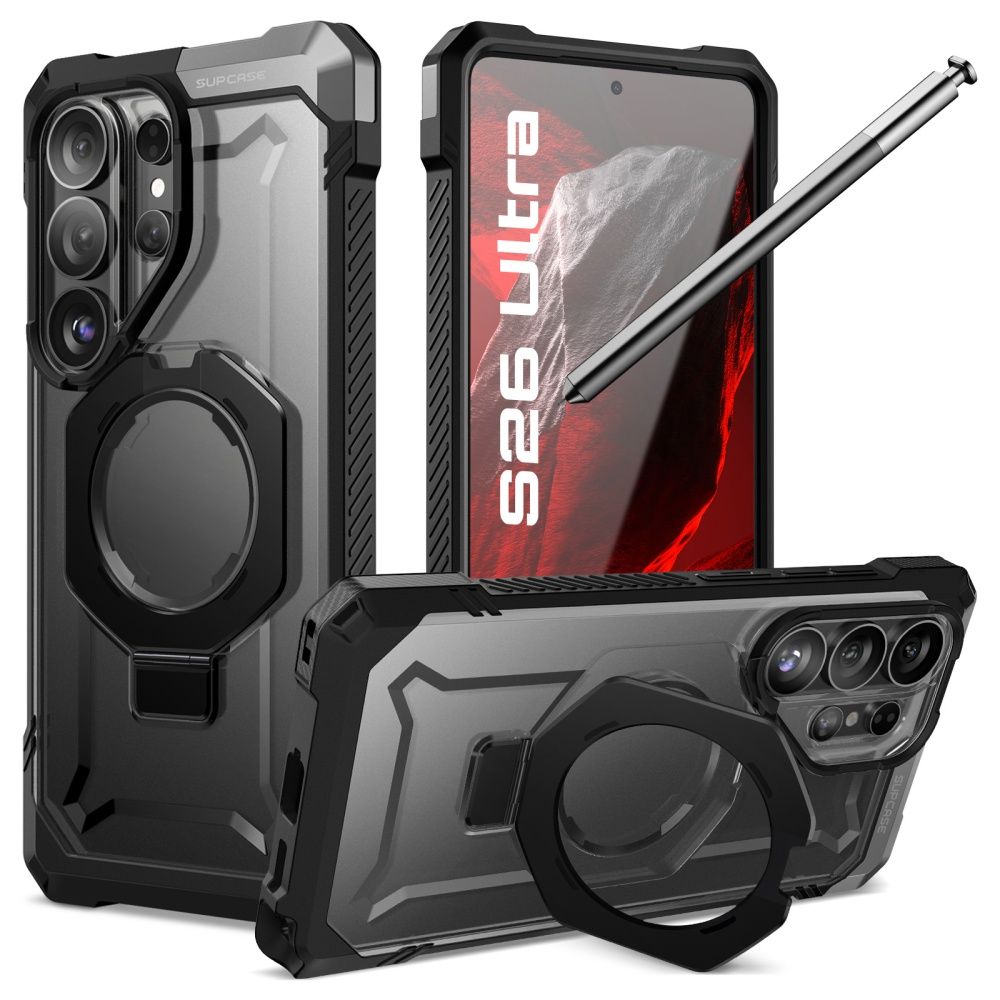 Supcase UB Grip Mag MagSafe Case til Samsung Galaxy S26 Ultra - sort
