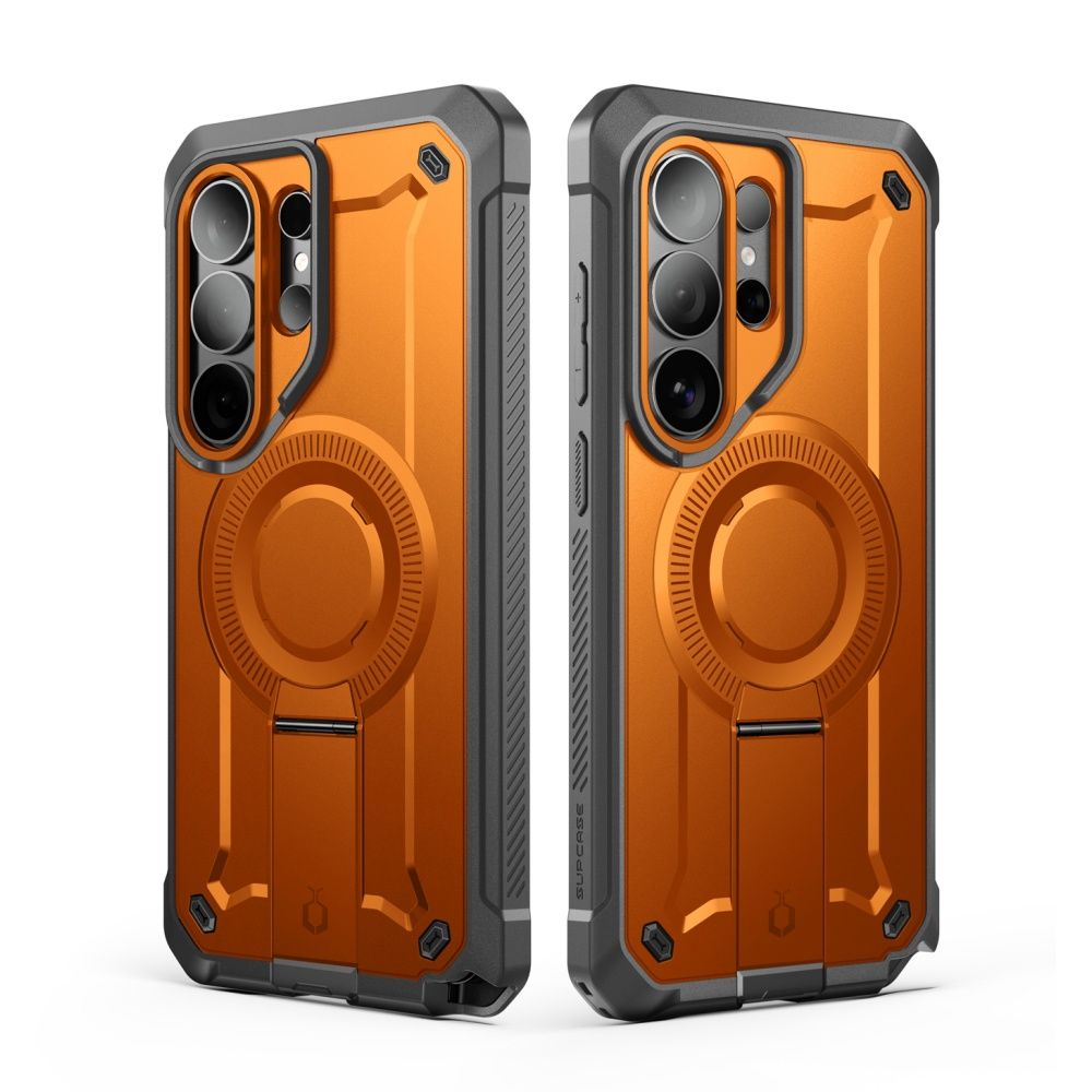 Supcase Unicorn Beetle Pro Mag MagSafe 2-set Case til Samsung Galaxy S26 Ultra - sort og orange