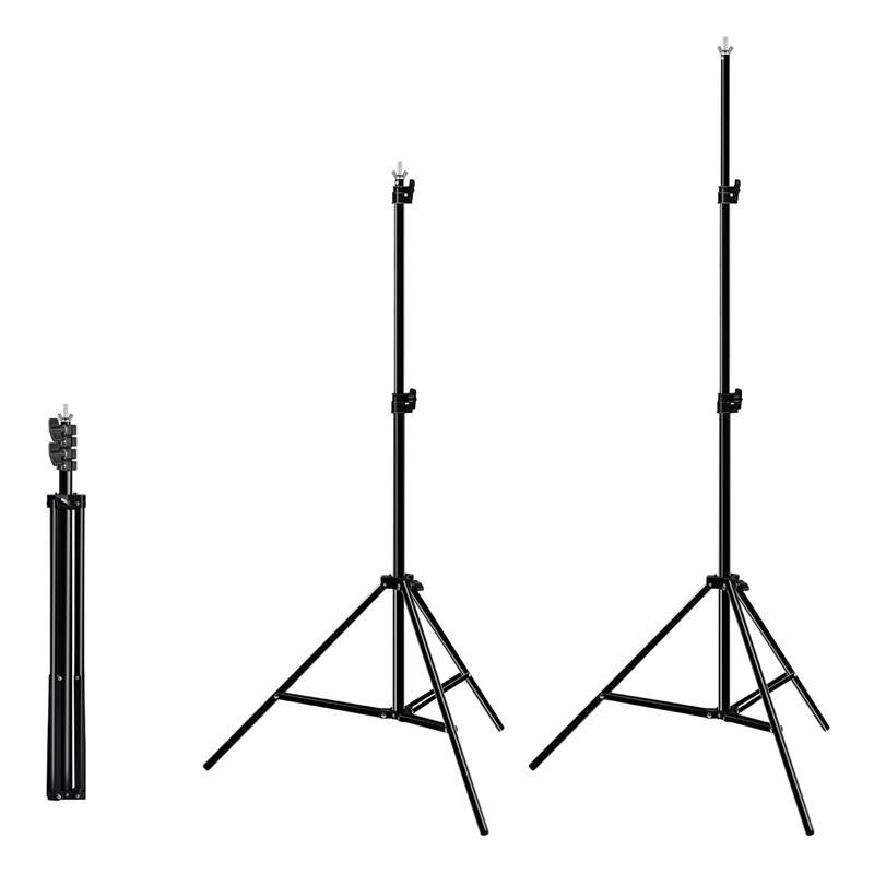 Foto studio baggrund støtte Puluz 2x2m + Baggrunde 3 stykker PKT5204
