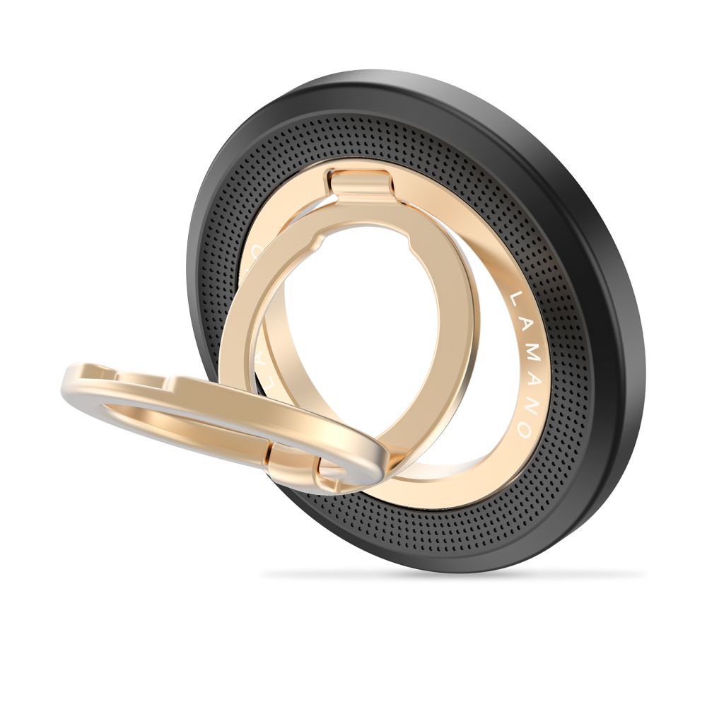 Tech-Protect MMR700 Lamano MagSafe magnetisk telefonholder - sort og guld