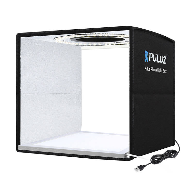 Puluz PKT3101B 25cm skyggeløst telt + LED-mat