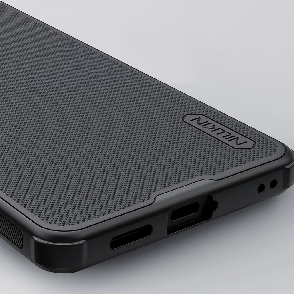 Nillkin Super Frosted Shield Pro Magnetic Case Kompatibel med MagSafe til Samsung Galaxy S26 - sort