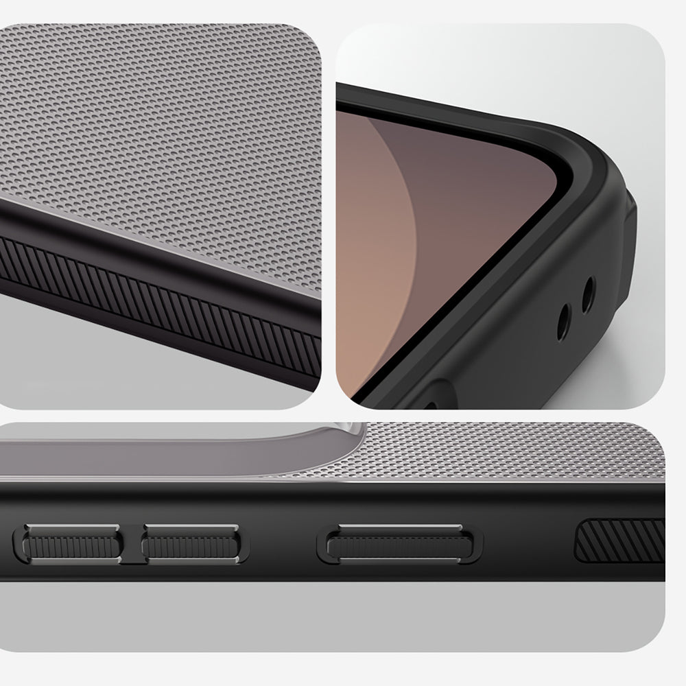 Nillkin Super Frosted Shield Pro Magnetic Case Kompatibel med MagSafe til Samsung Galaxy S26 - Gennemskinneligt sort