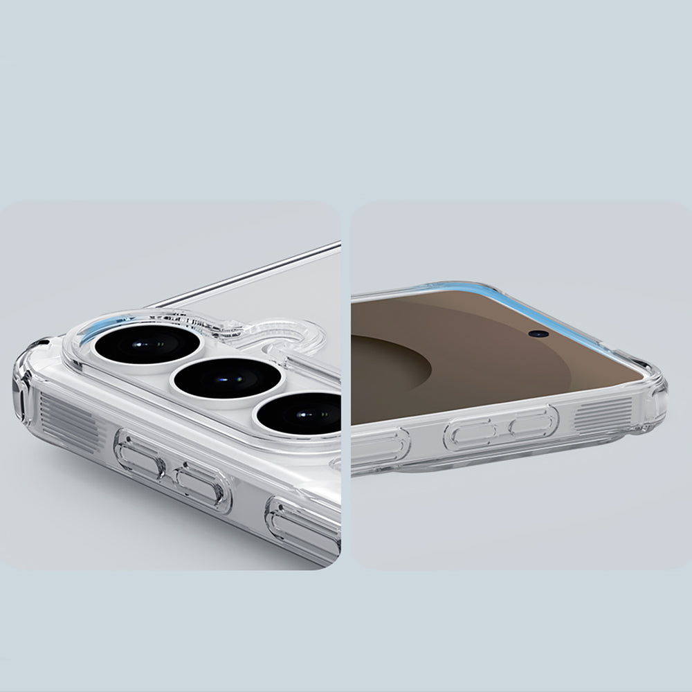 Nillkin Nature TPU Pro Case Kompatibel med MagSafe til Samsung Galaxy S26+ - Hvid