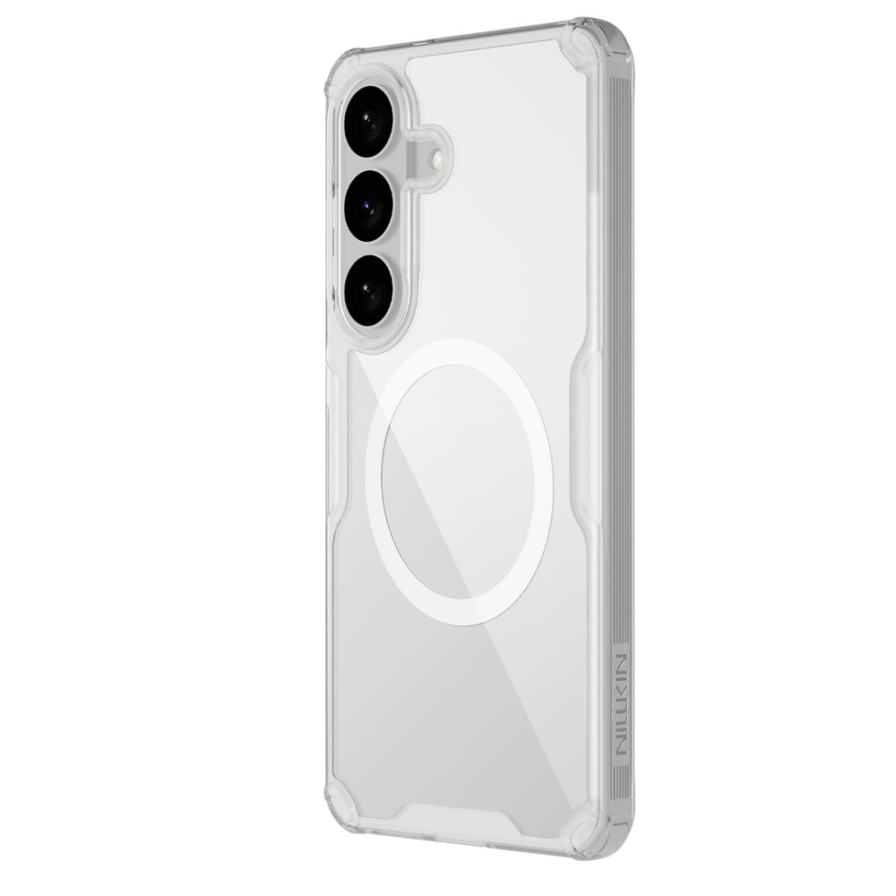 Nillkin Nature TPU Pro Case Kompatibel med MagSafe til Samsung Galaxy S26+ - Hvid