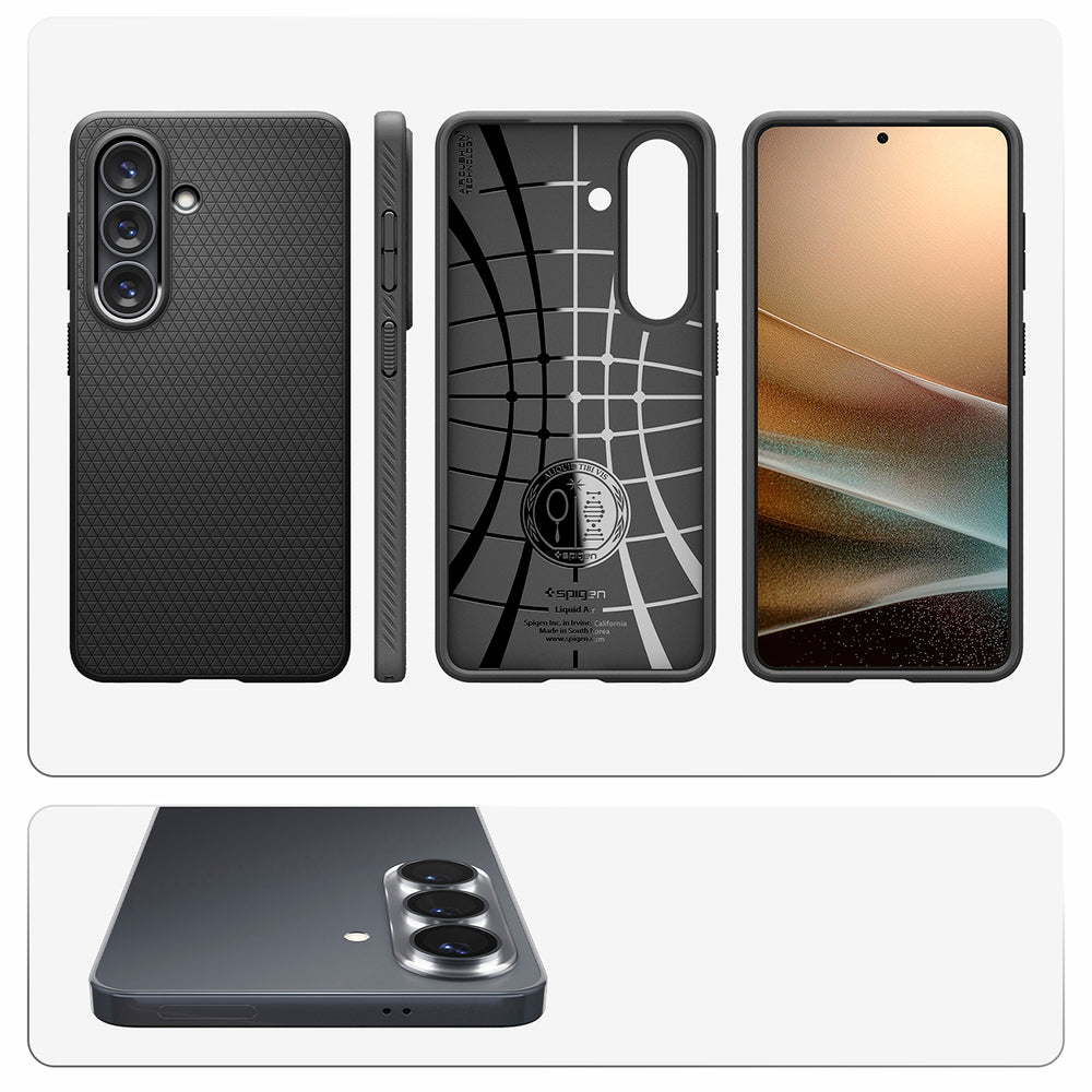 Spigen Liquid Air Case til Samsung Galaxy S26 - sort
