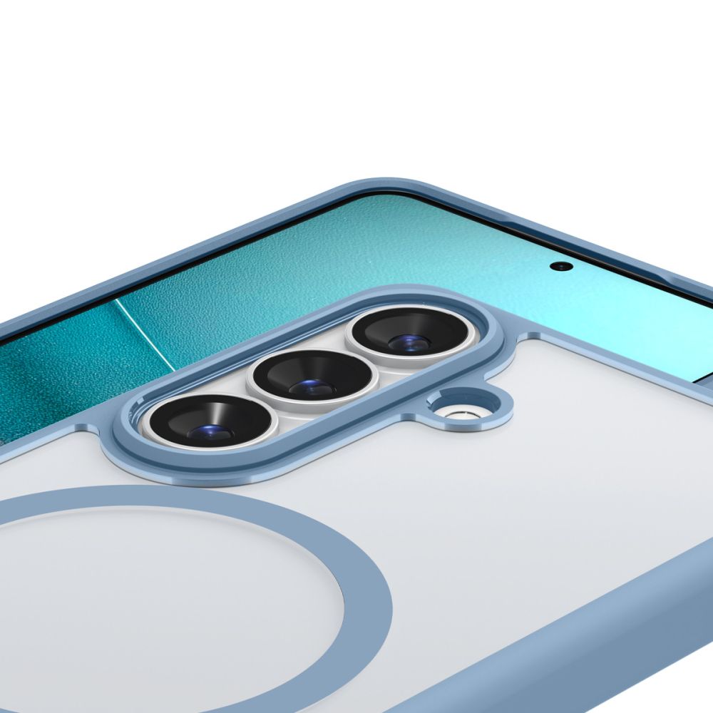 Spigen Ultra Hybrid Mag MagSafe Case til Samsung Galaxy S26+ - Clear Blue