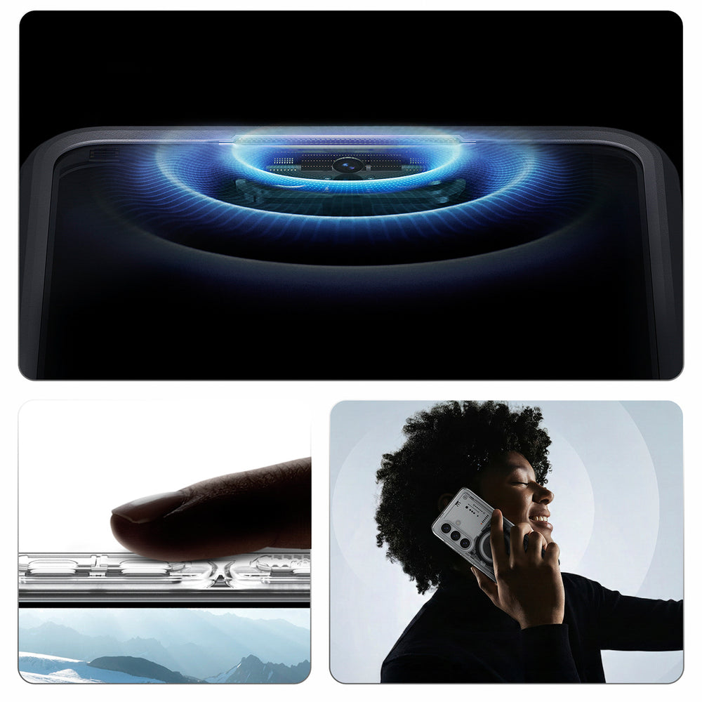 Spigen Ultra Hybrid Mag MagSafe Case til Samsung Galaxy S26+ Neo One - Gennemsigtig