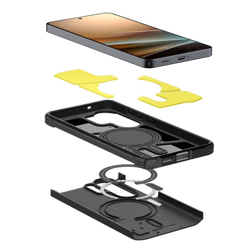 Spigen Tough Armor Mag MagSafe Case til Samsung Galaxy S26 Ultra - sort