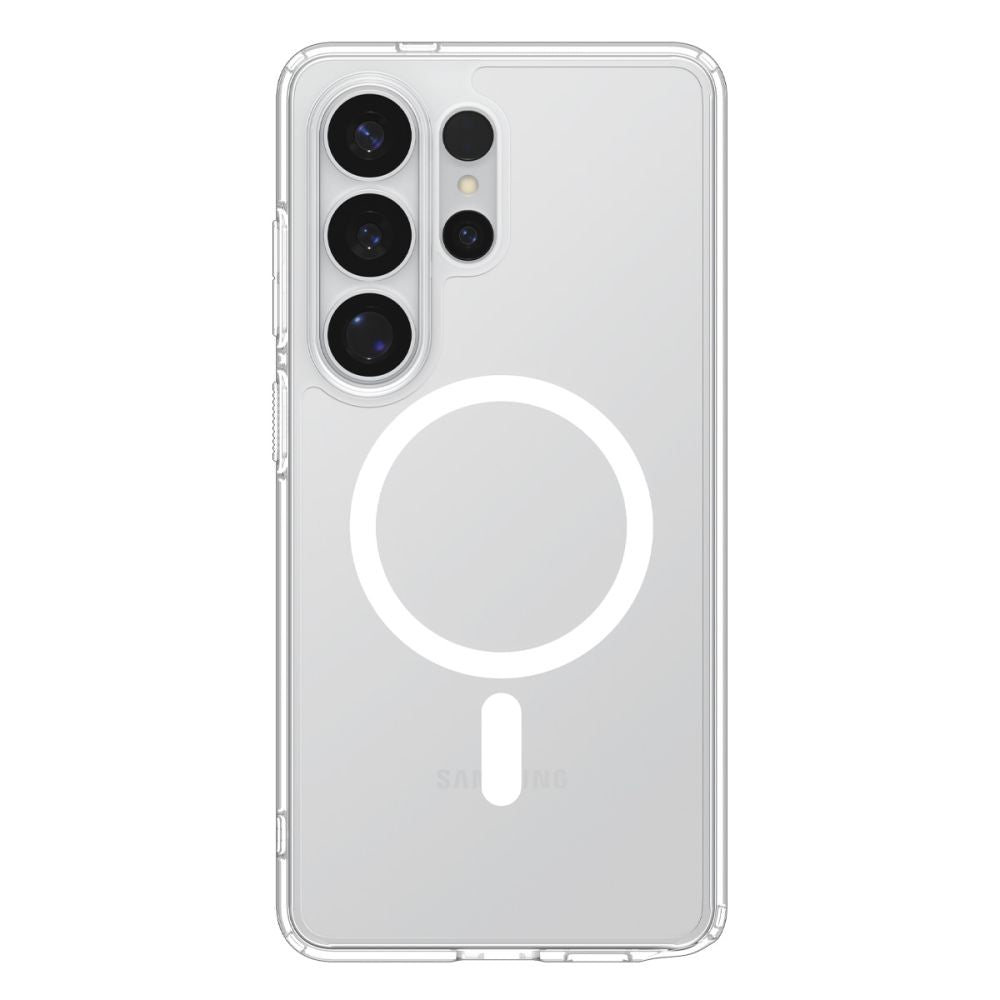 Spigen Ultra Hybrid Mag MagSafe Case til Samsung Galaxy S26 Ultra - Klar og hvid