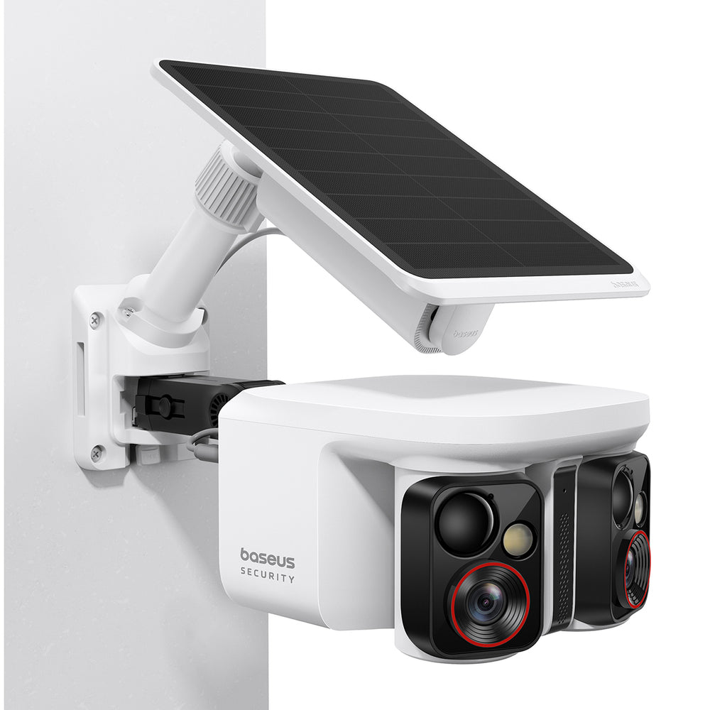 Baseus Security X1 Pro Dual Camera 3K Outdoor Camera - White
