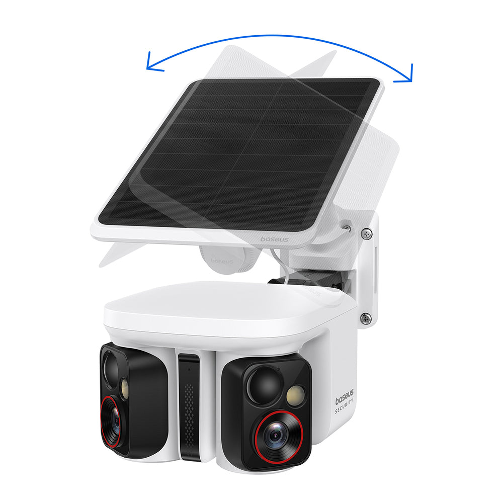 Baseus Security X1 Pro Dual Camera 3K Outdoor Camera - White