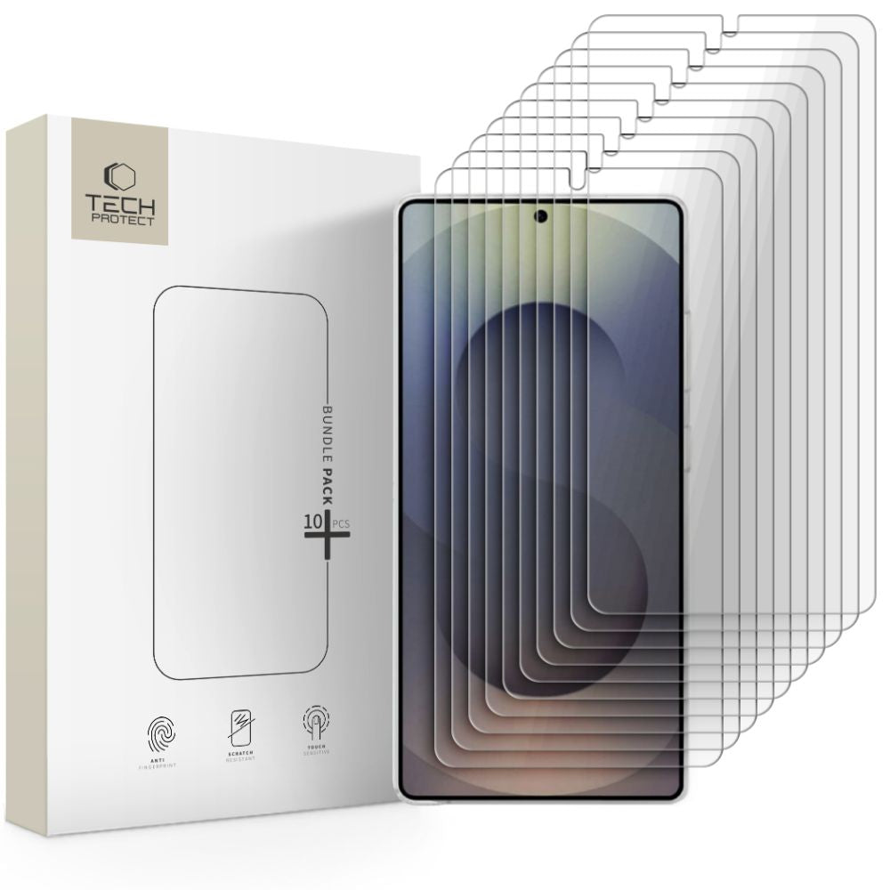 Set af 10 Tech-Protect Bundle af hærdet glas til Samsung Galaxy S26 Ultra